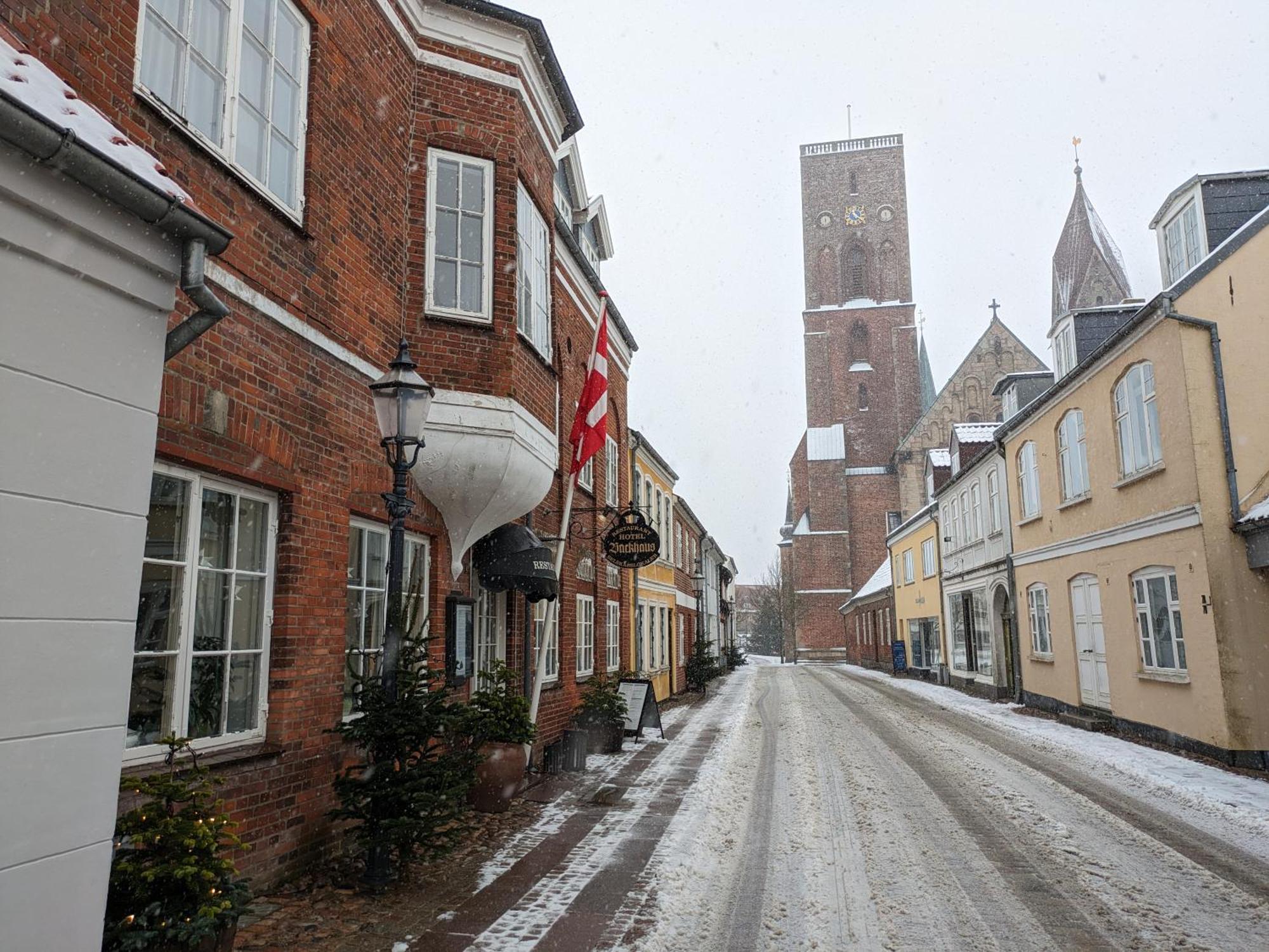 Restaurant Backhaus Hotel Ribe Exterior photo